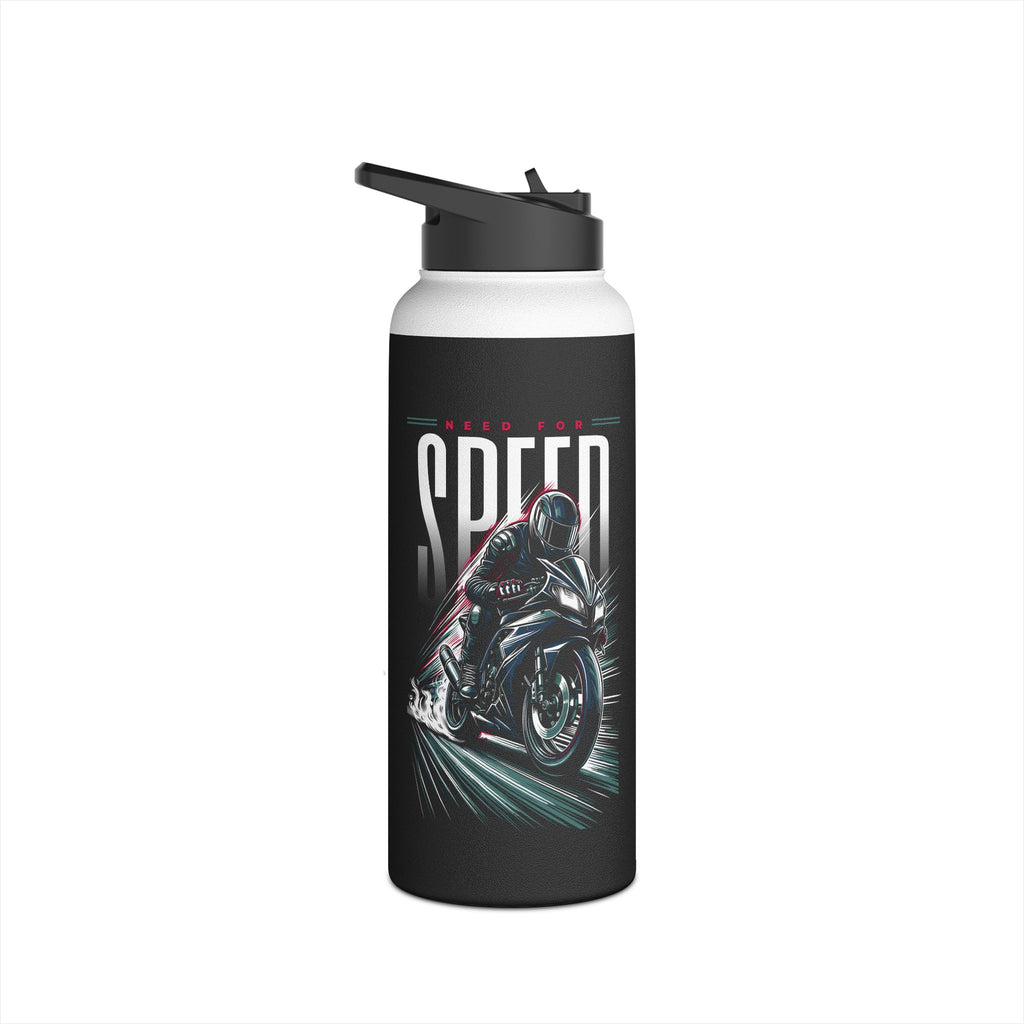 'Speed' Motorcycle Water Bottle (12oz. 18oz. 32oz.)