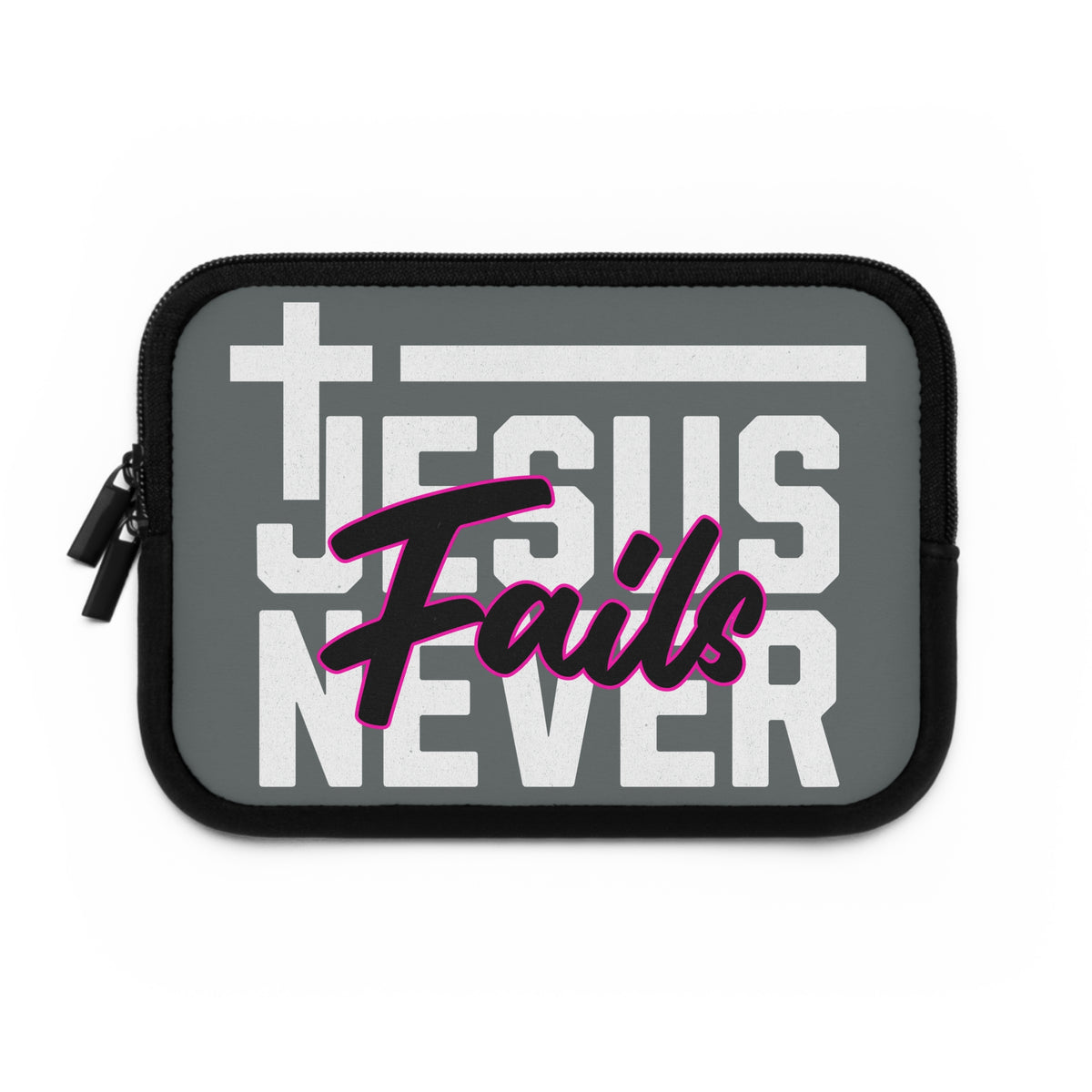 Jesus Never Fails Laptop Cover