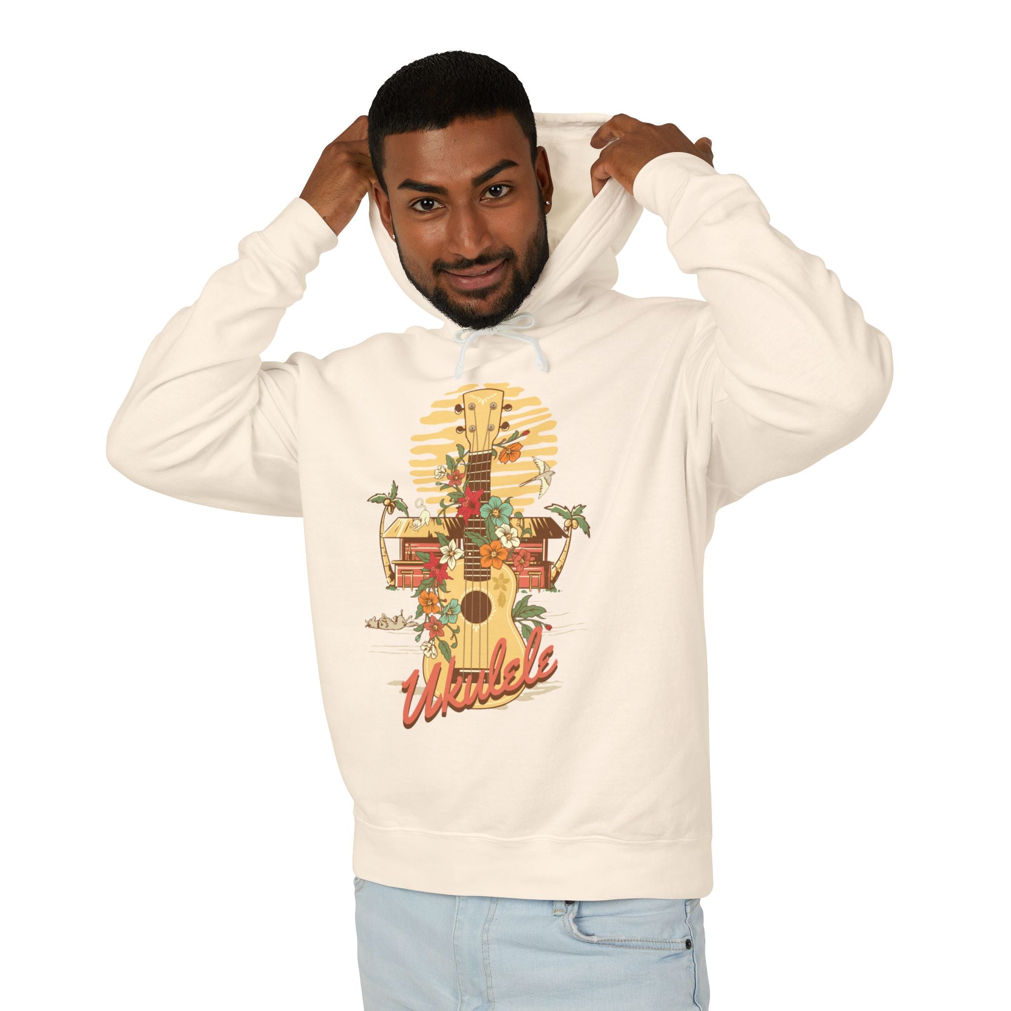 Ukulele Tropical Hoodie