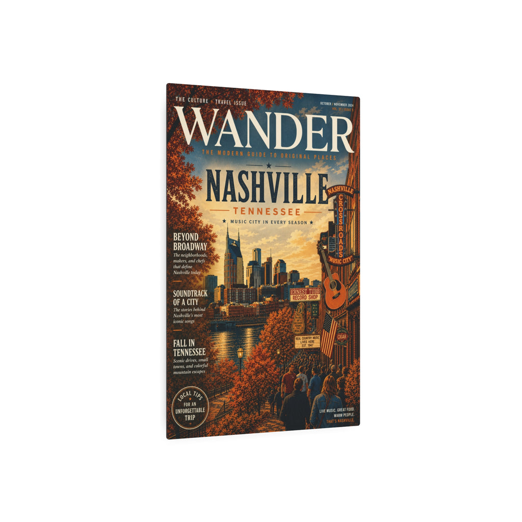 Nashville Tennessee Metal Art Sign