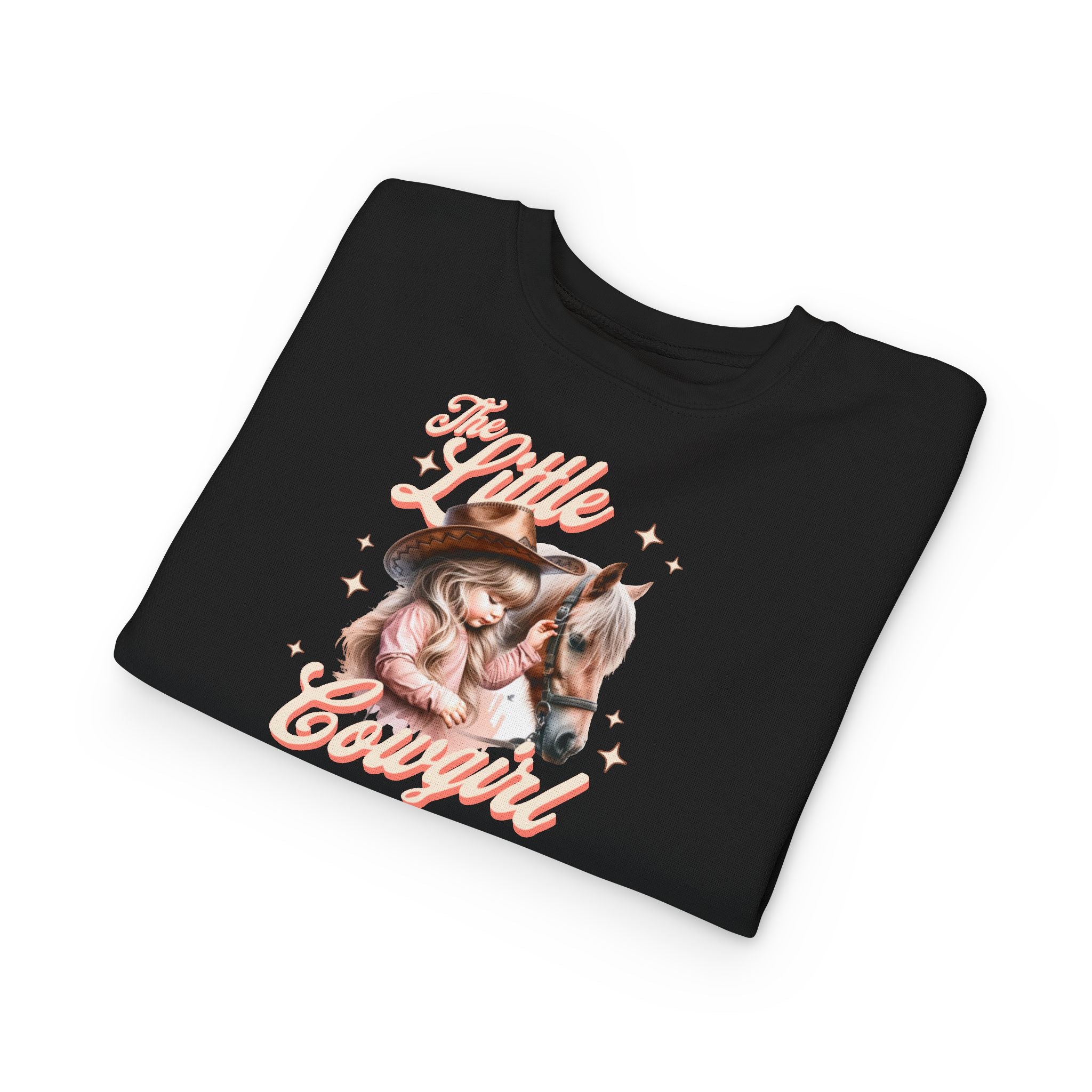 'The Little Cowgirl' Crewneck for Girls