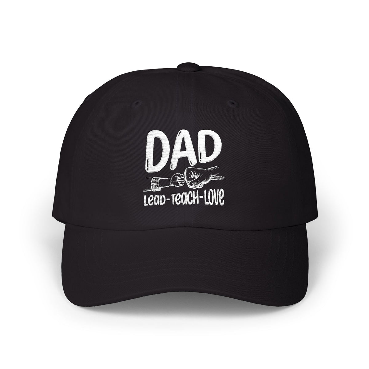 "Lead • Teach • Love" Embroidered Baseball Hat