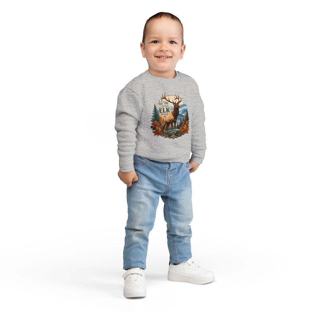 Elk Bugle Toddler Crewneck