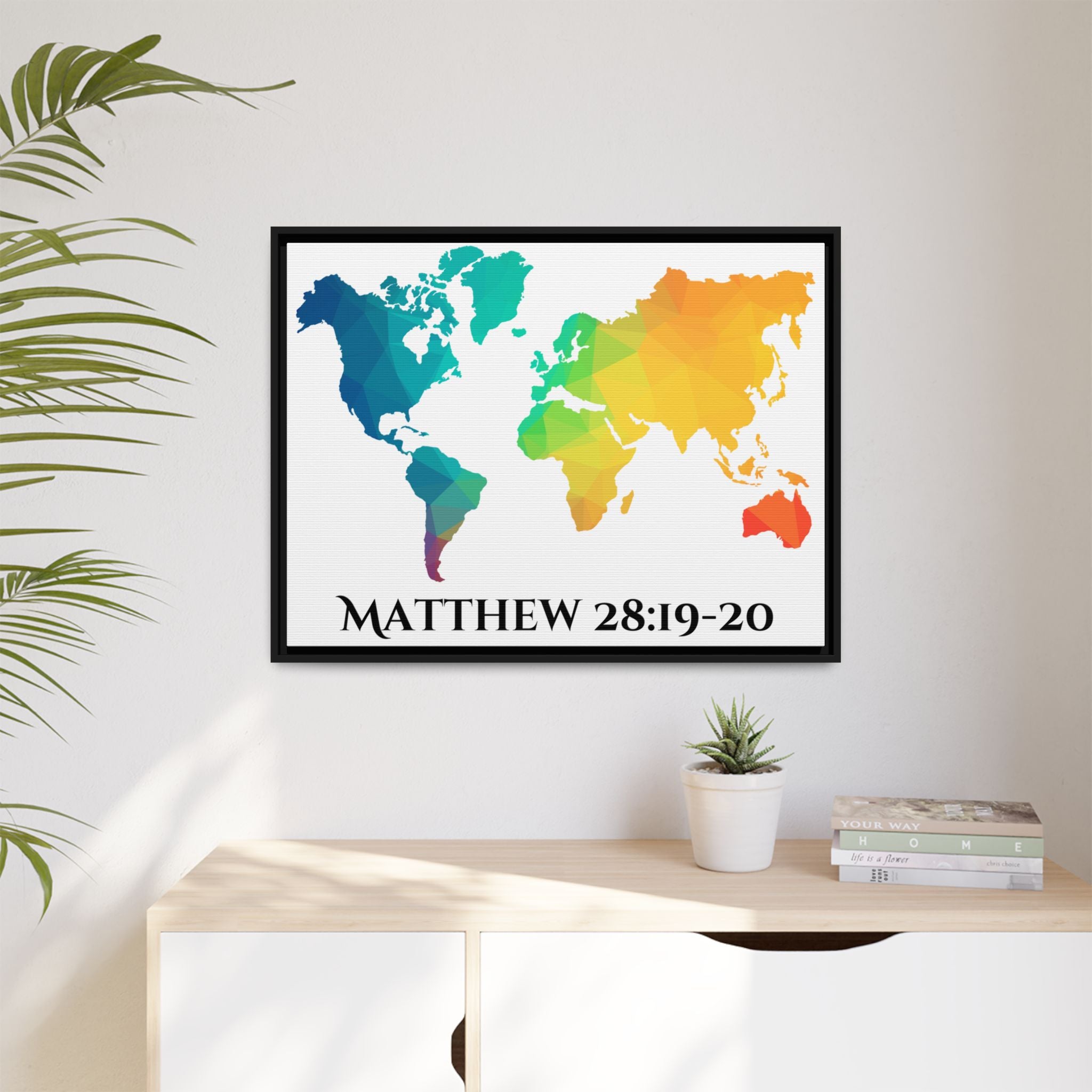 The Great Commission Wall Art (Matthew 28:19-20)
