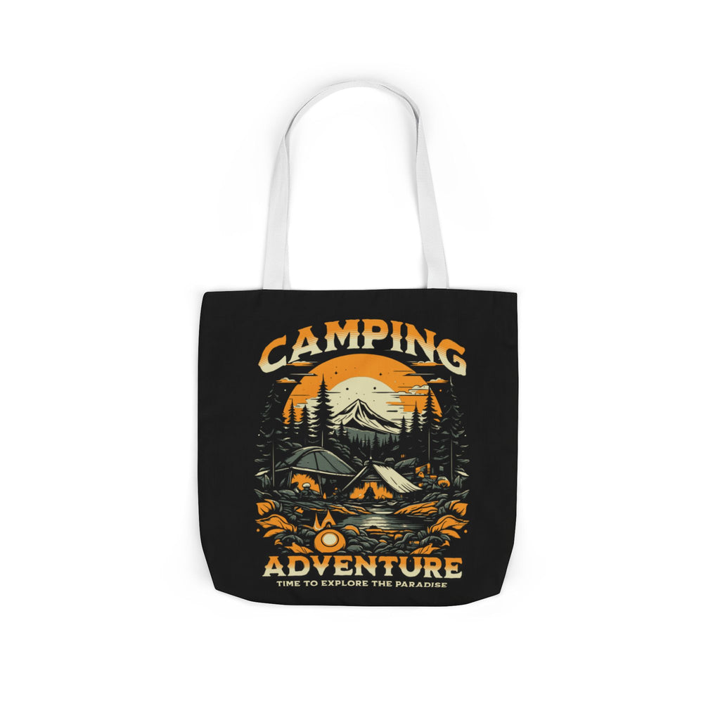 Camping Adventure Canvas Tote Bag