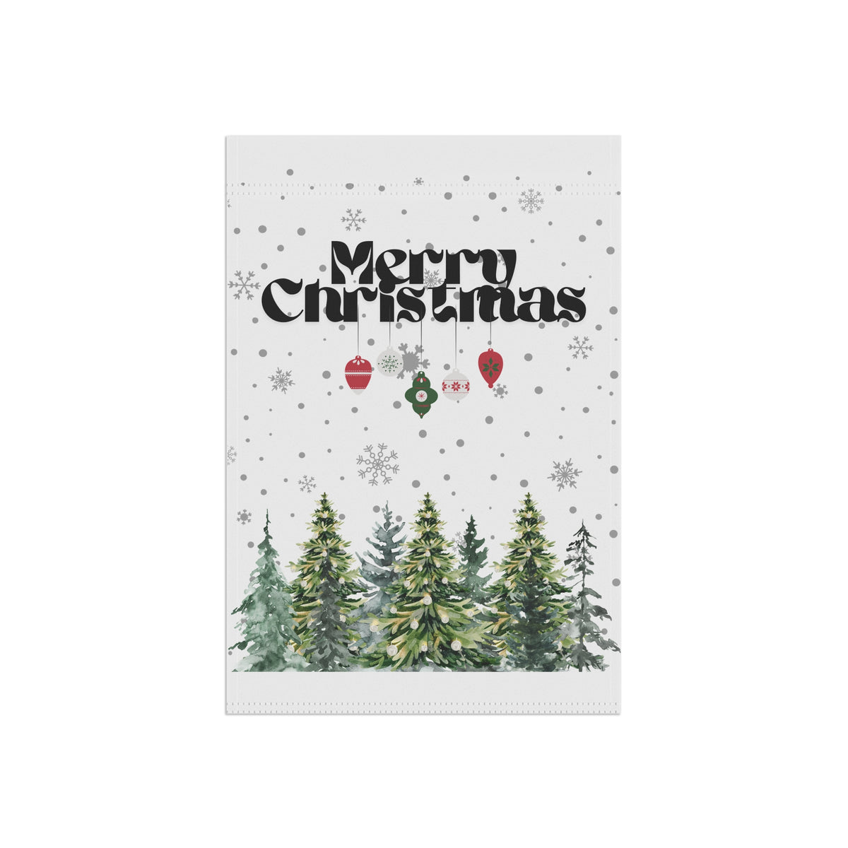Christmas Garden Flag