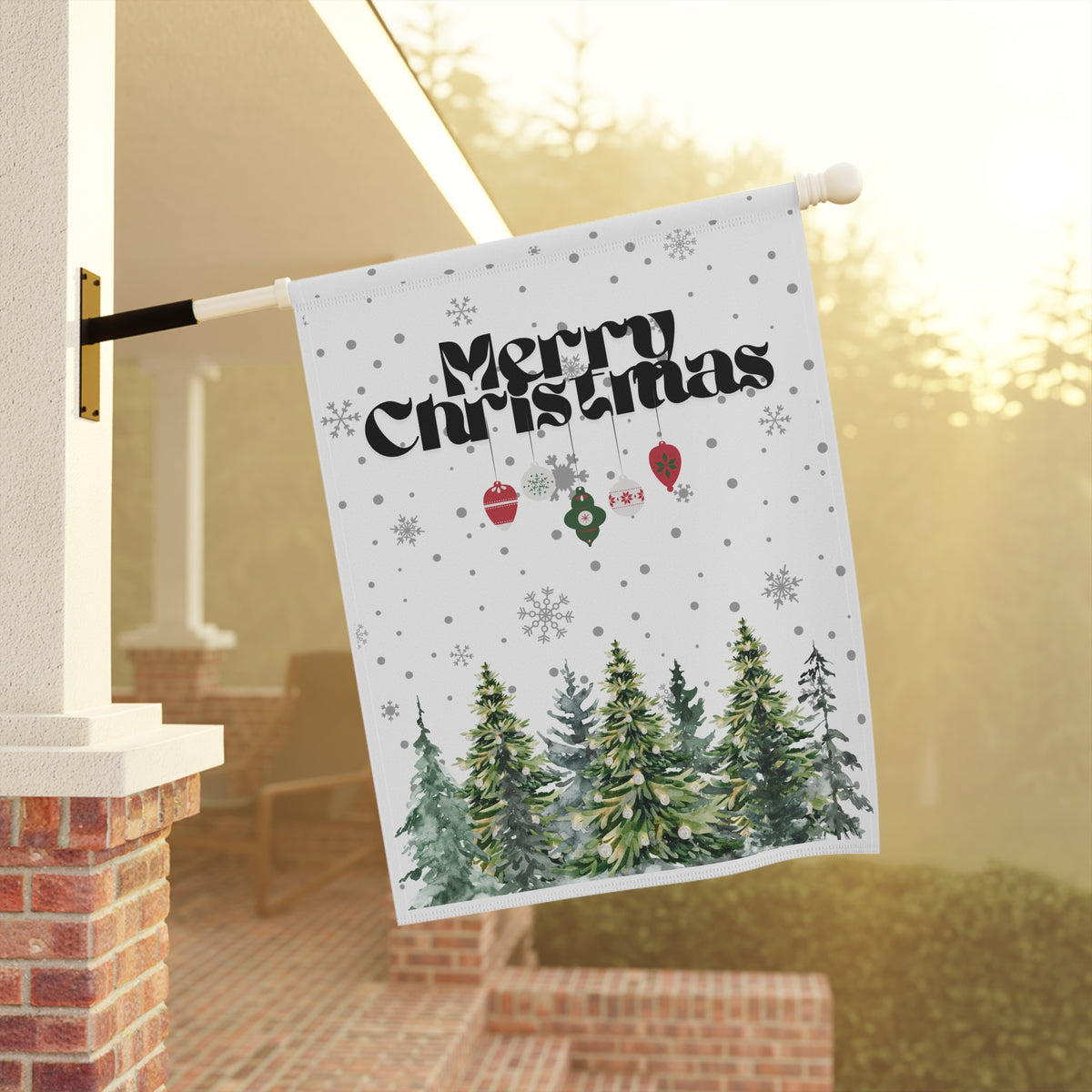 Christmas Garden Flag