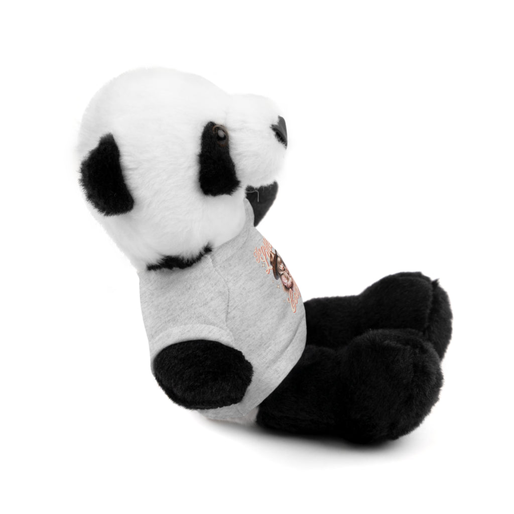 Plush Animal with 'The Little Cowgirl' Tee