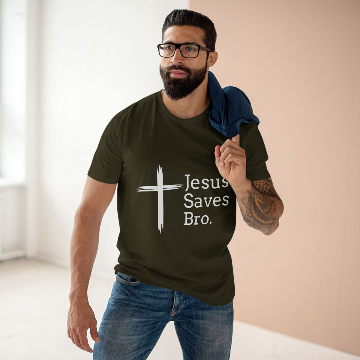 Jesus Saves Bro T-Shirt