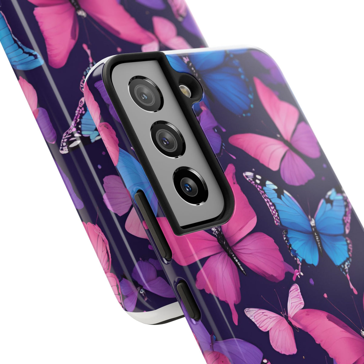 Butterfly Phone Case (Pink,Purple and Blue)