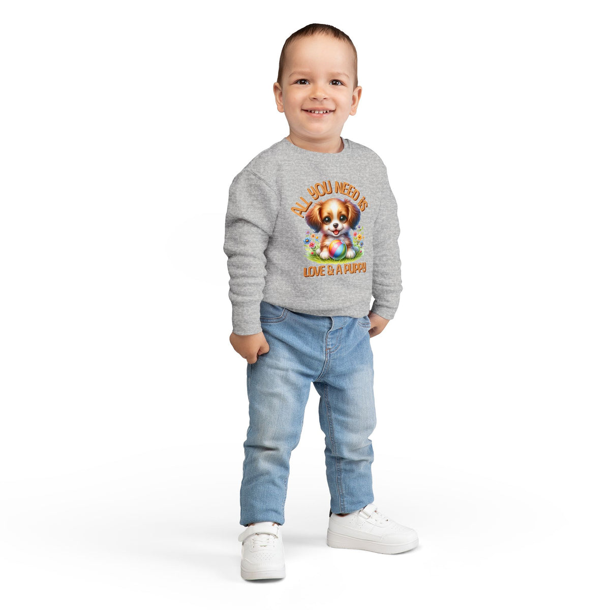 "All You Need..."Toddler Crewneck