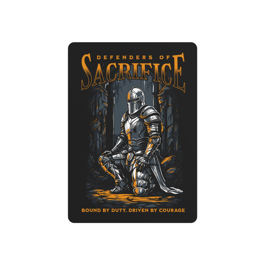 "Defenders of Sacrifice" Knight Wall Art