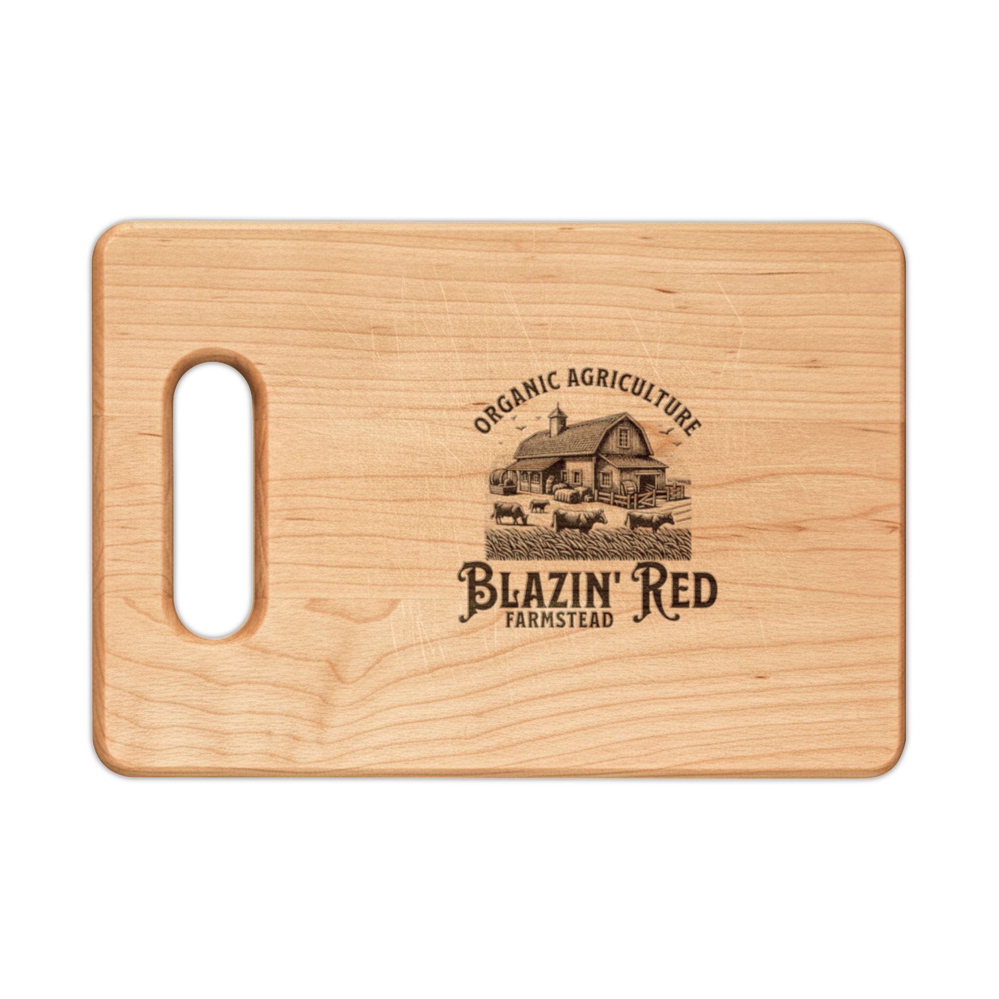 "Rustic Farmhouse" Maple Cutting Board