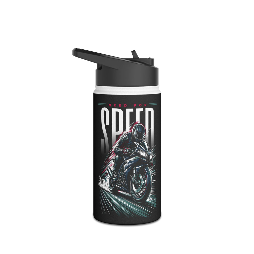 'Speed' Motorcycle Water Bottle (12oz. 18oz. 32oz.)