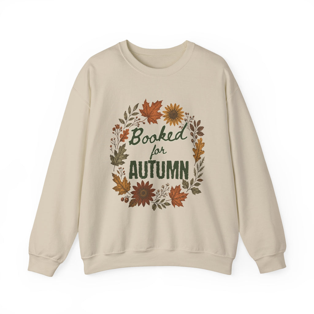 "Booked for Autumn" Crewneck