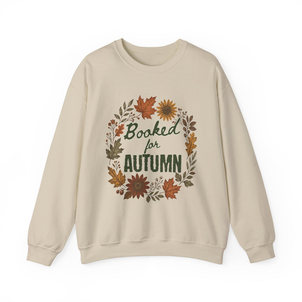"Booked for Autumn" Crewneck