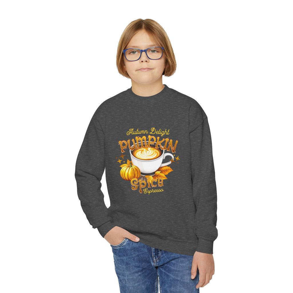 Pumpkin Spice Latte Youth Crewneck