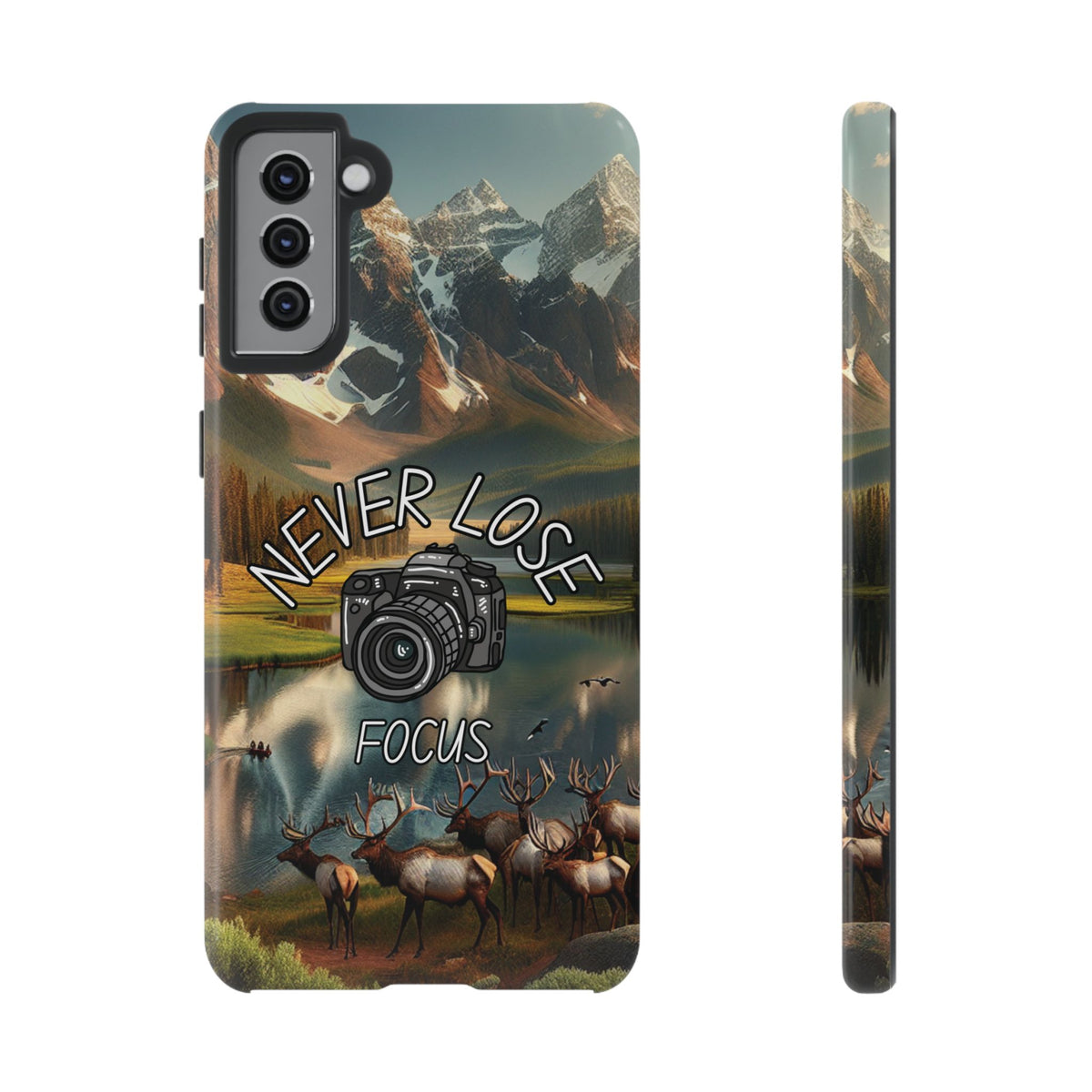 Never Lose Focus Phone Case