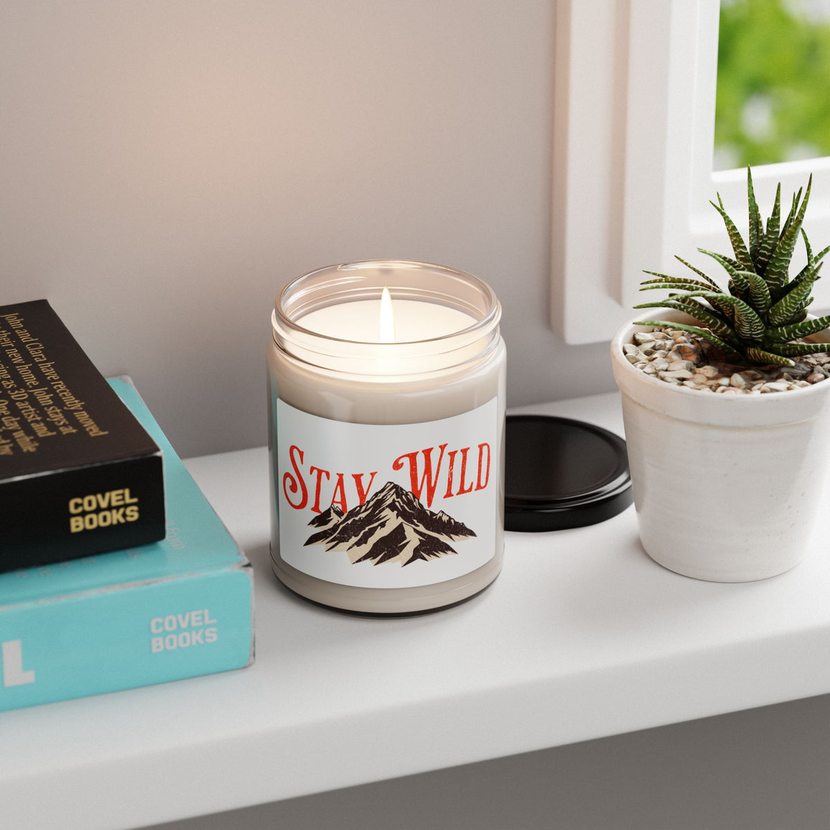 Stay Wild Scented Soy Candle, 9oz