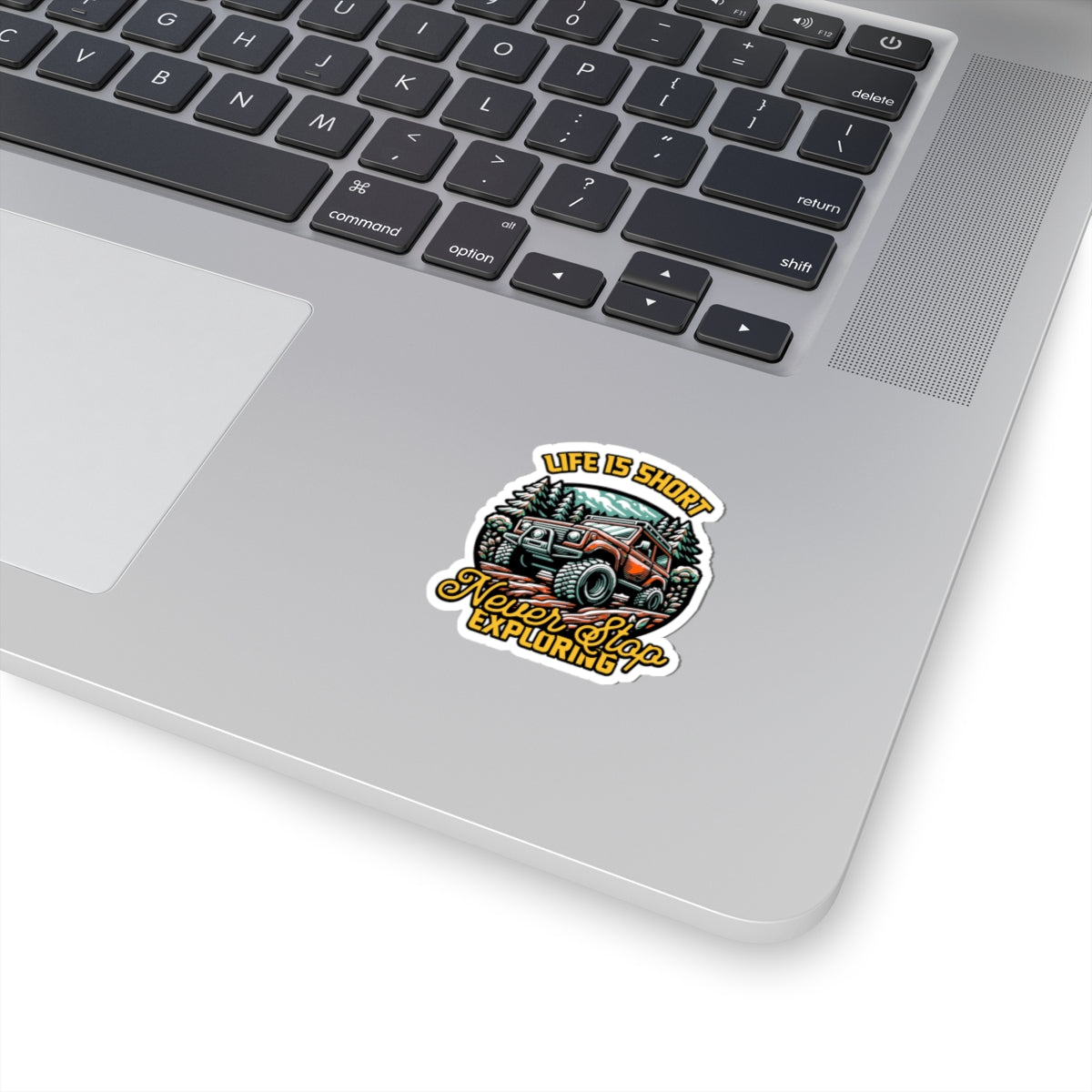 Never Stop Exploring Off-Road Sticker