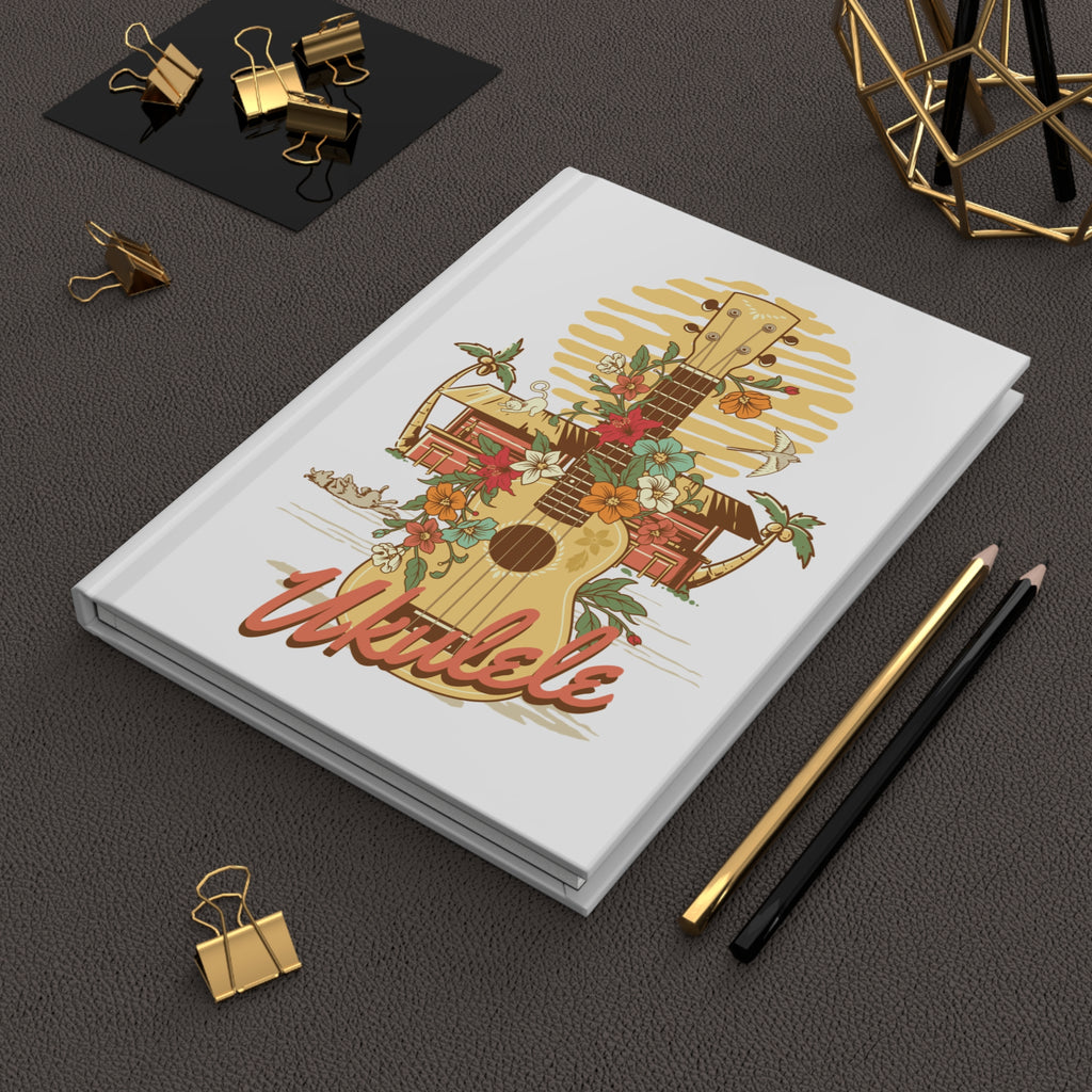 Ukulele Floral Journal