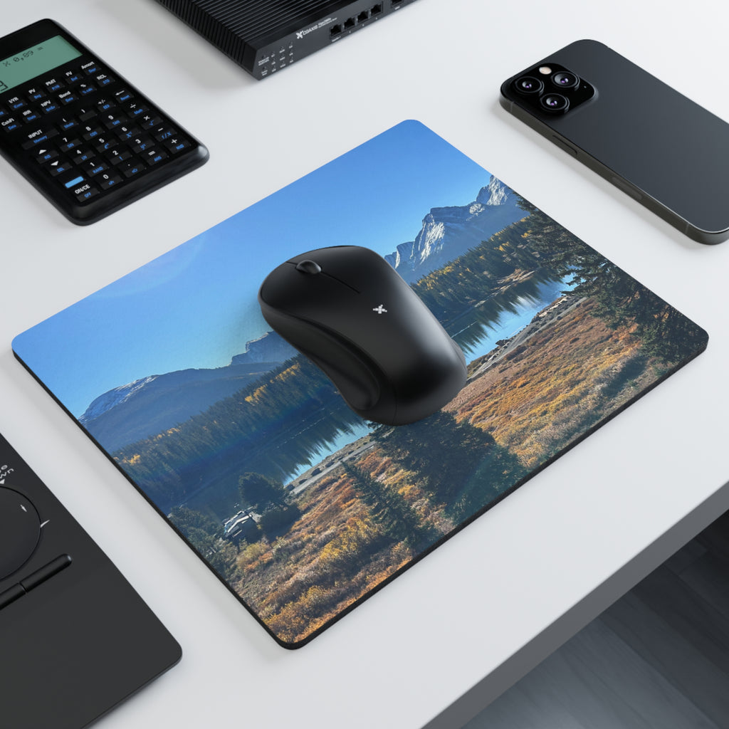 Scenic Mountain Lake Mouse Pad