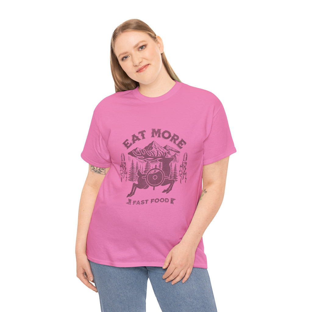 Eat More Fast-Food Vintage Mountain T-Shirt