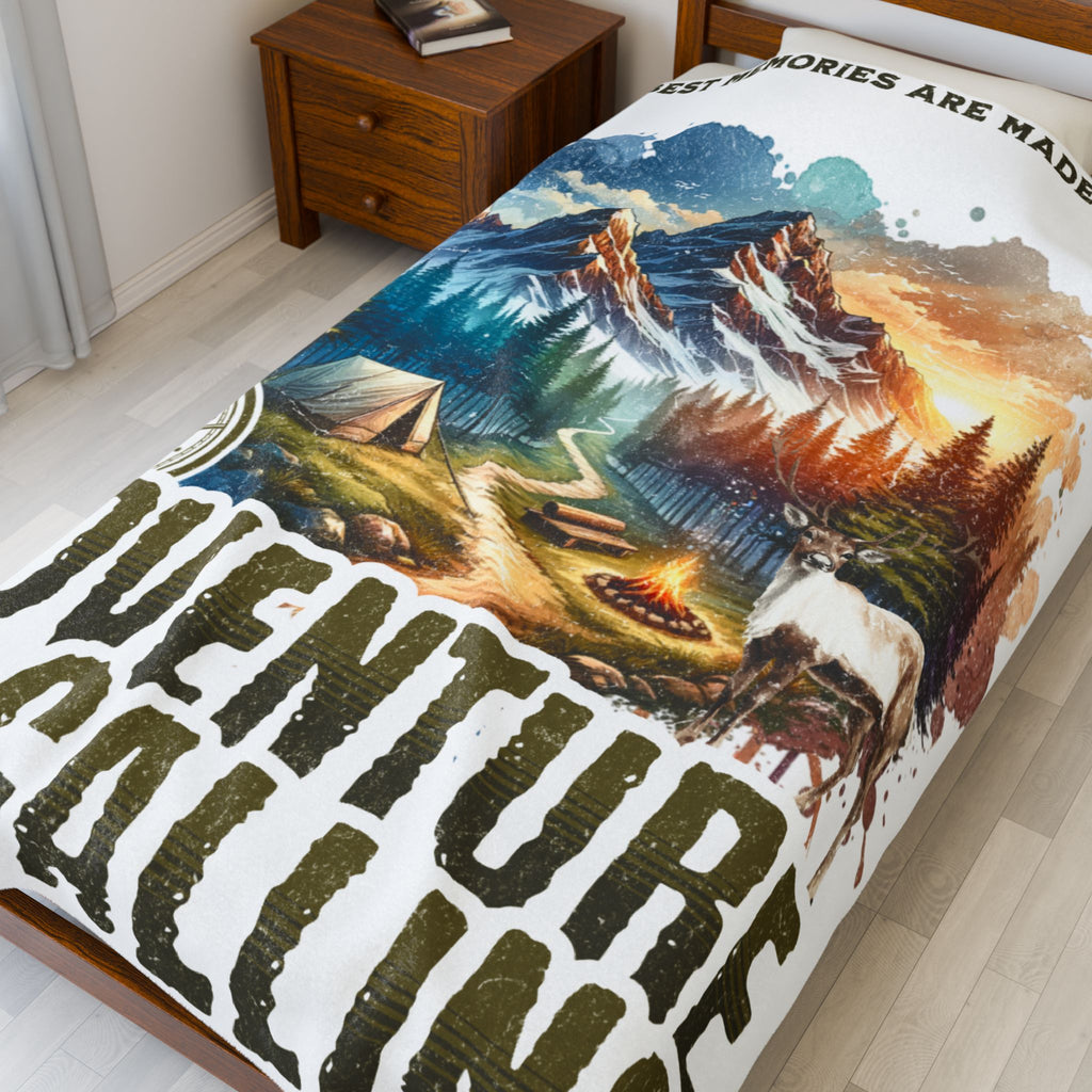 'Adventure is Calling' Blanket