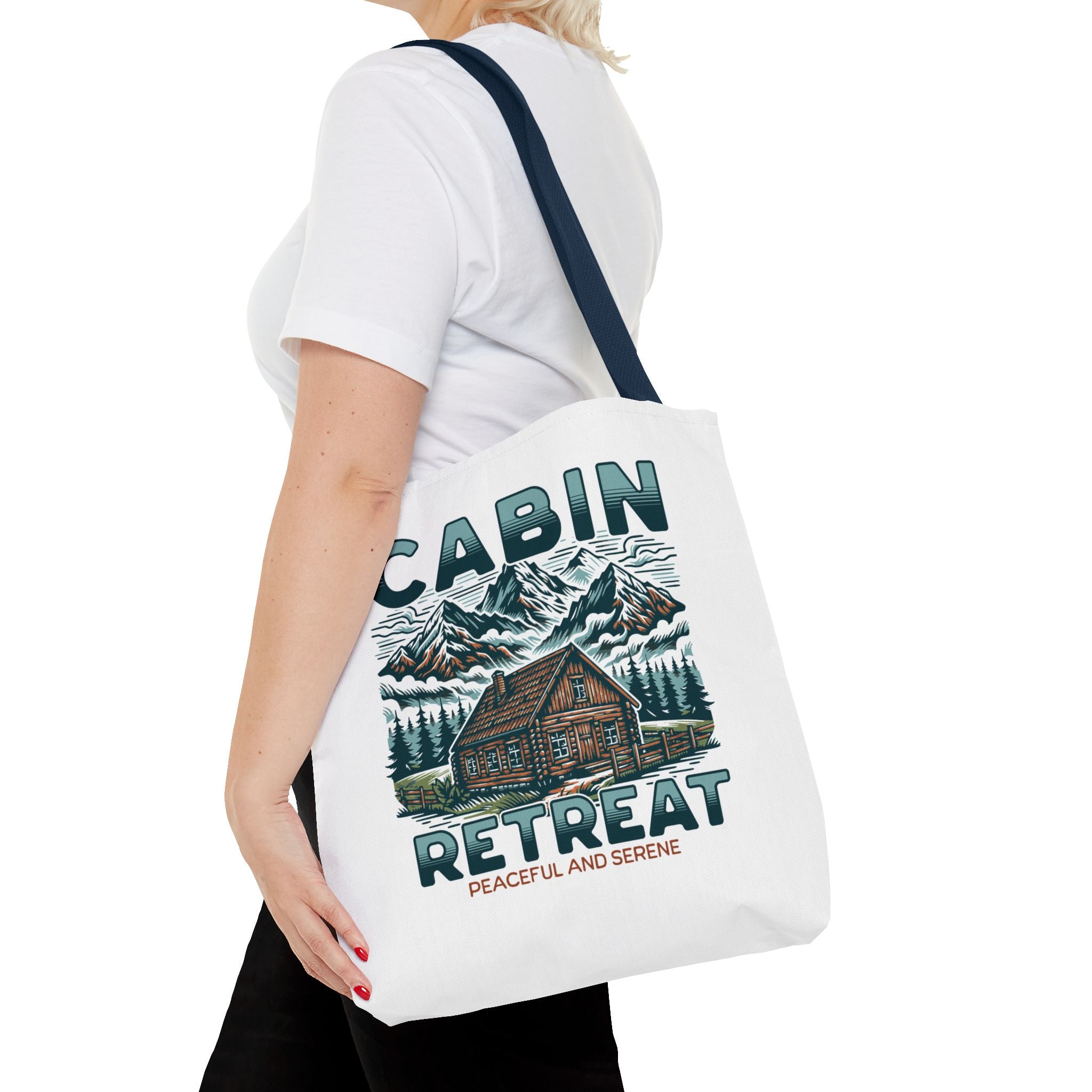 Cabin Retreat Tote Bag