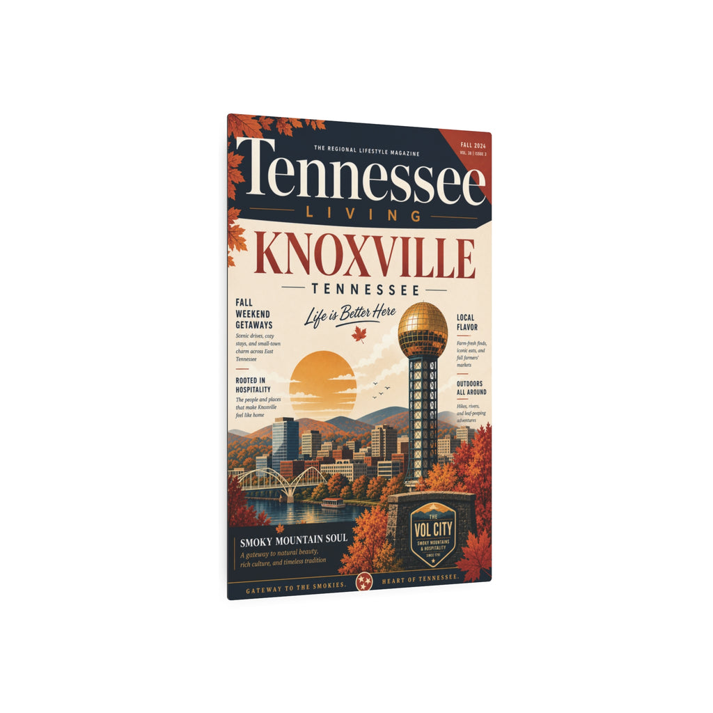 Knoxville Tennessee Metal Art Sign