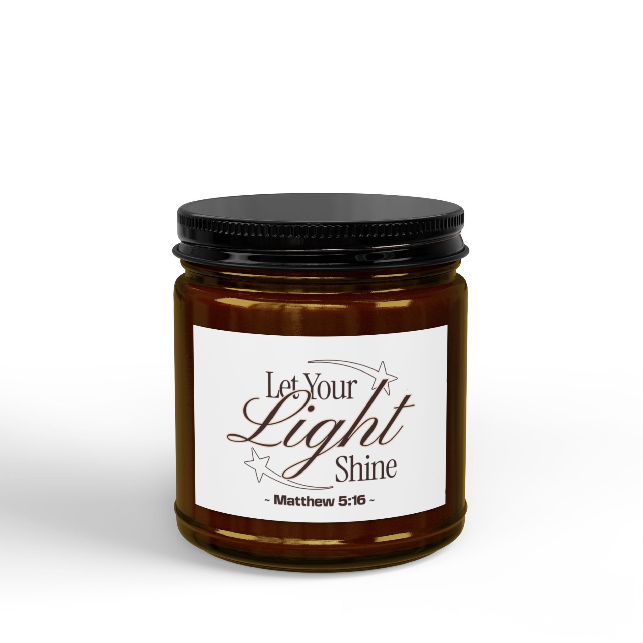 Let Your Light Shine Soy Candle (4oz & 9oz) (Matthew 5:16)