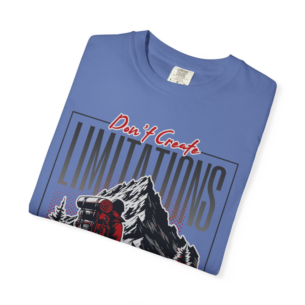 "Don't Create Limitations" Adventure T-Shirt
