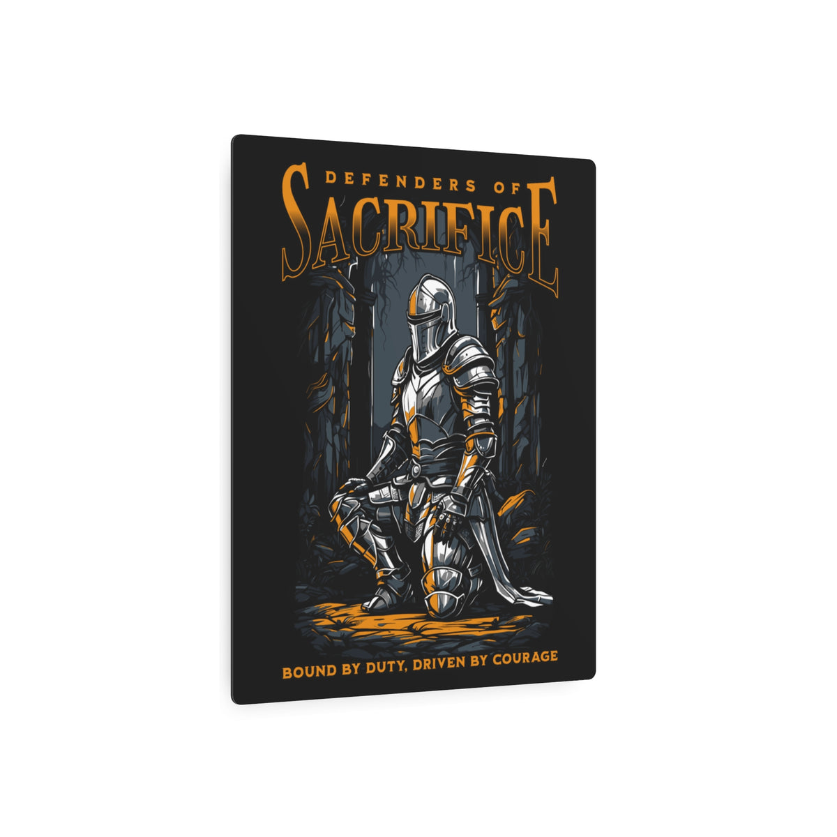 "Defenders of Sacrifice" Knight Wall Art