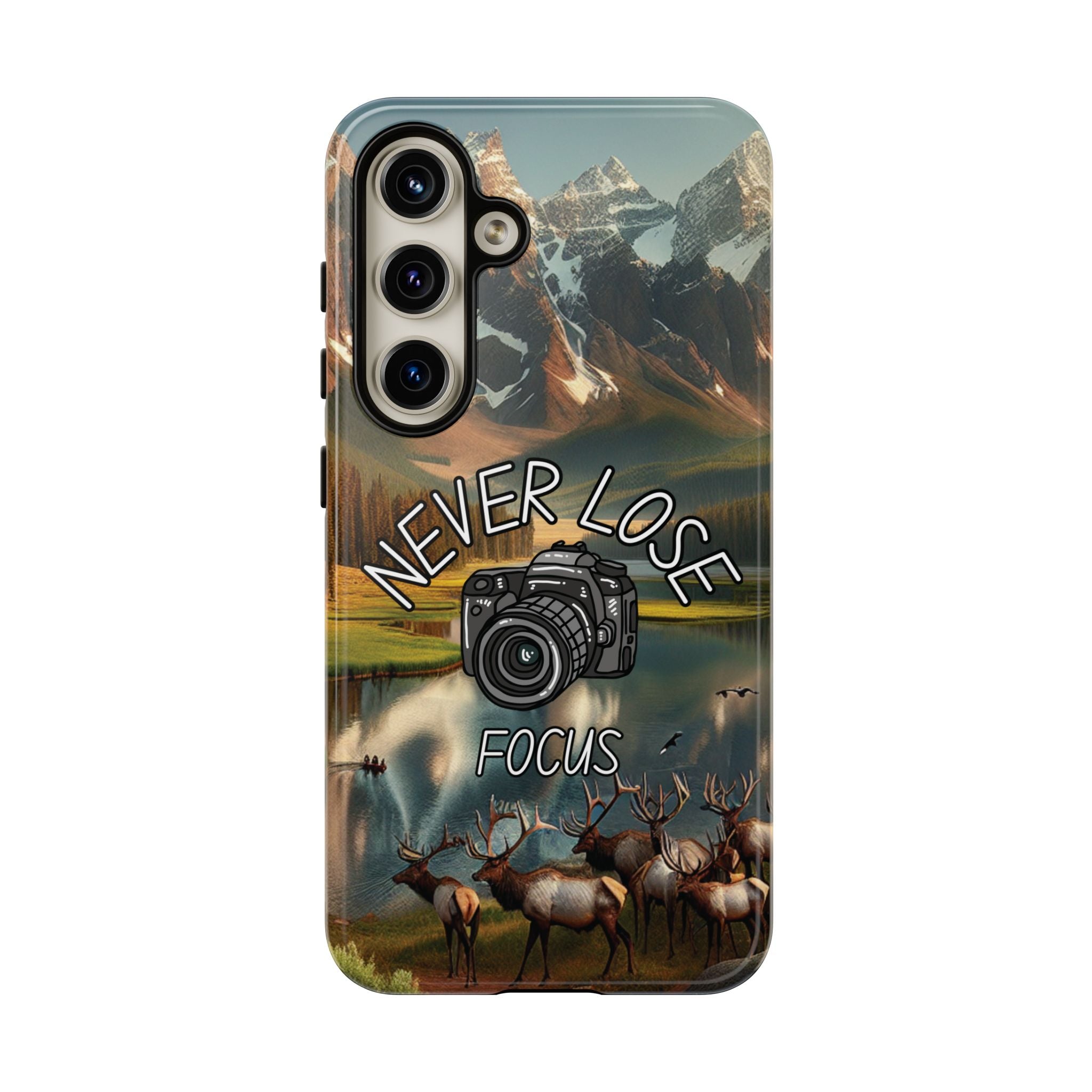 Never Lose Focus Phone Case