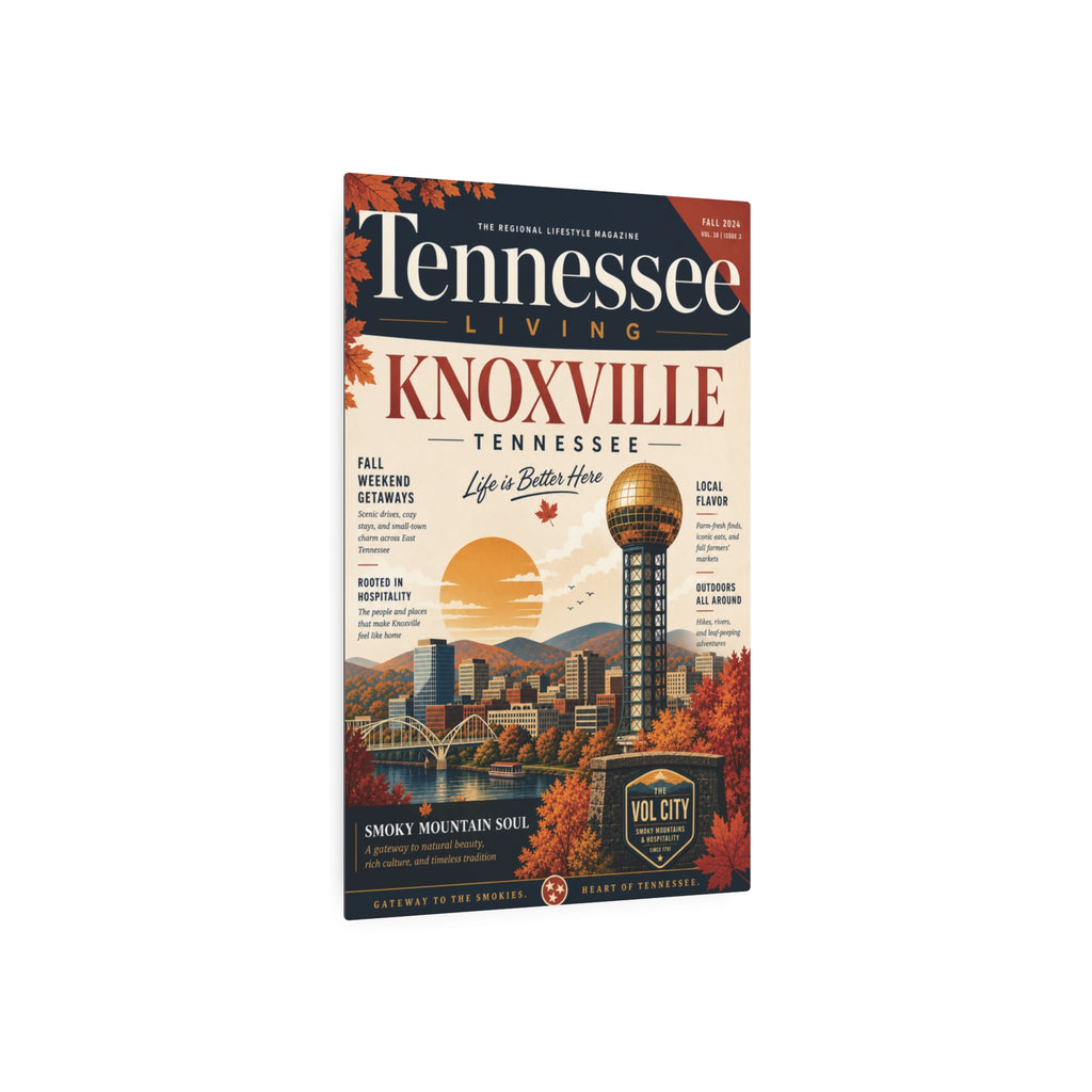Knoxville Tennessee Metal Art Sign