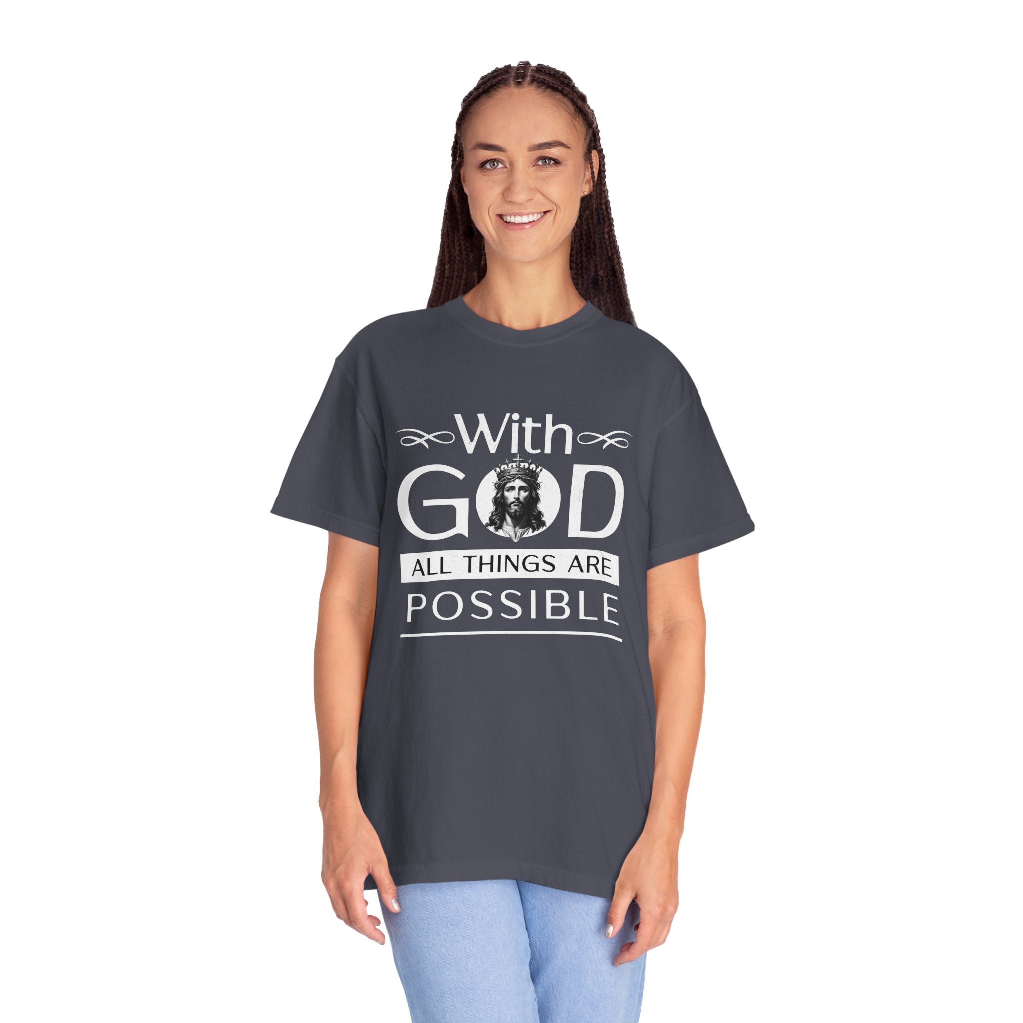 With God All Things...T‑Shirt