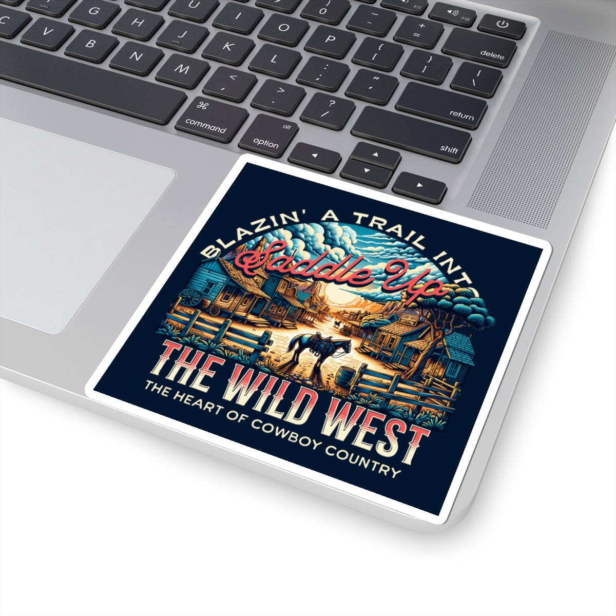 Blazin' A Trail Sticker