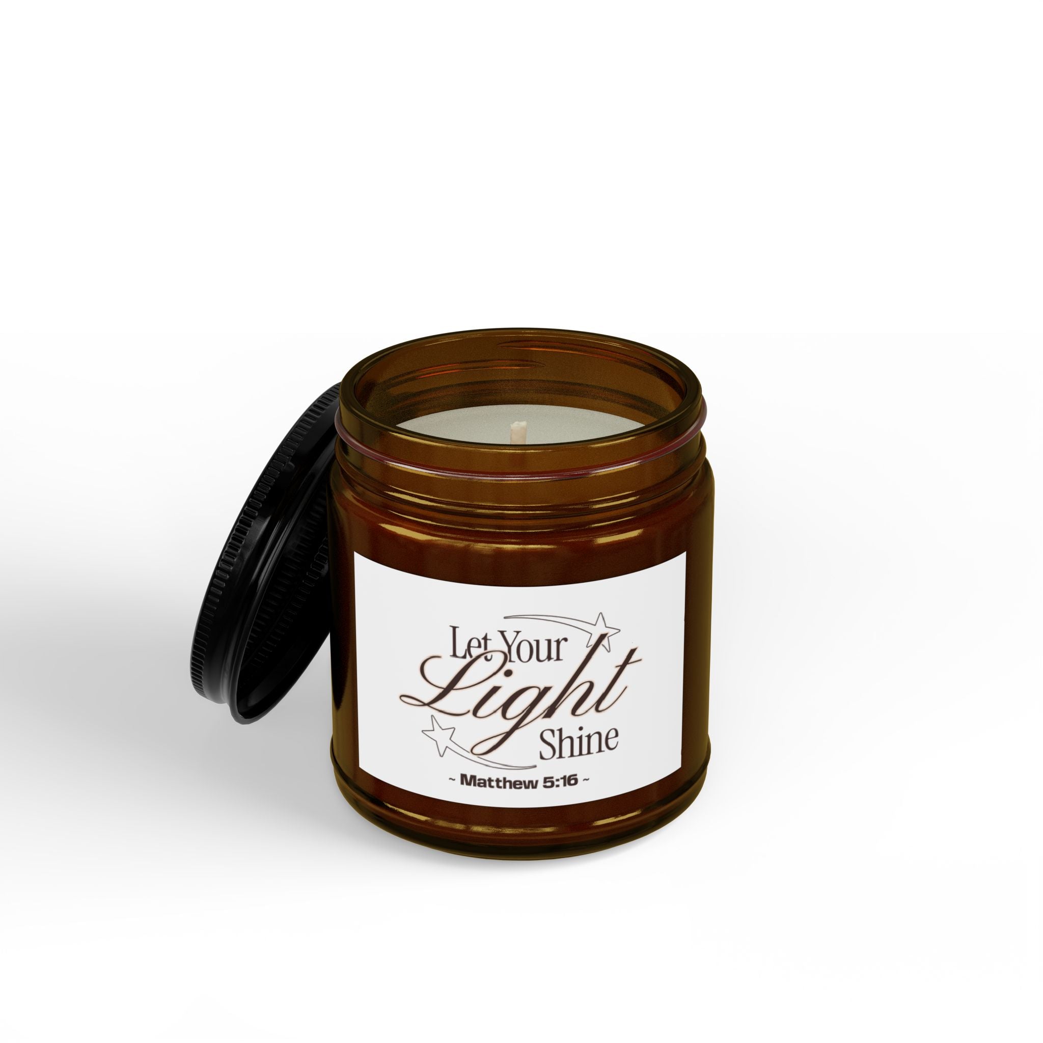 Let Your Light Shine Soy Candle (4oz & 9oz) (Matthew 5:16)