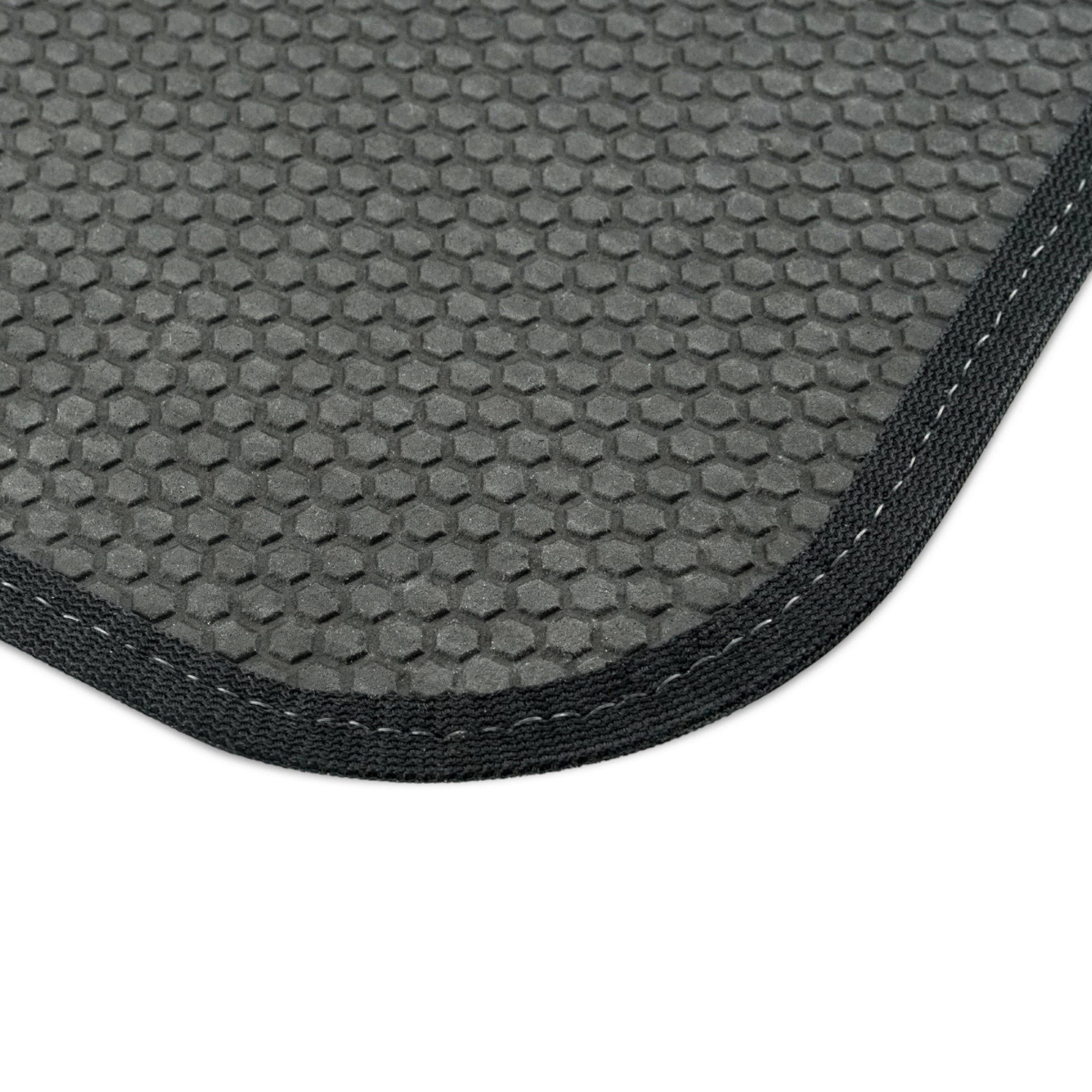 Neon Retro Muscle Car Front Floor Mats