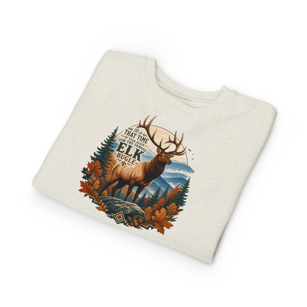 Elk Bugle Toddler Crewneck