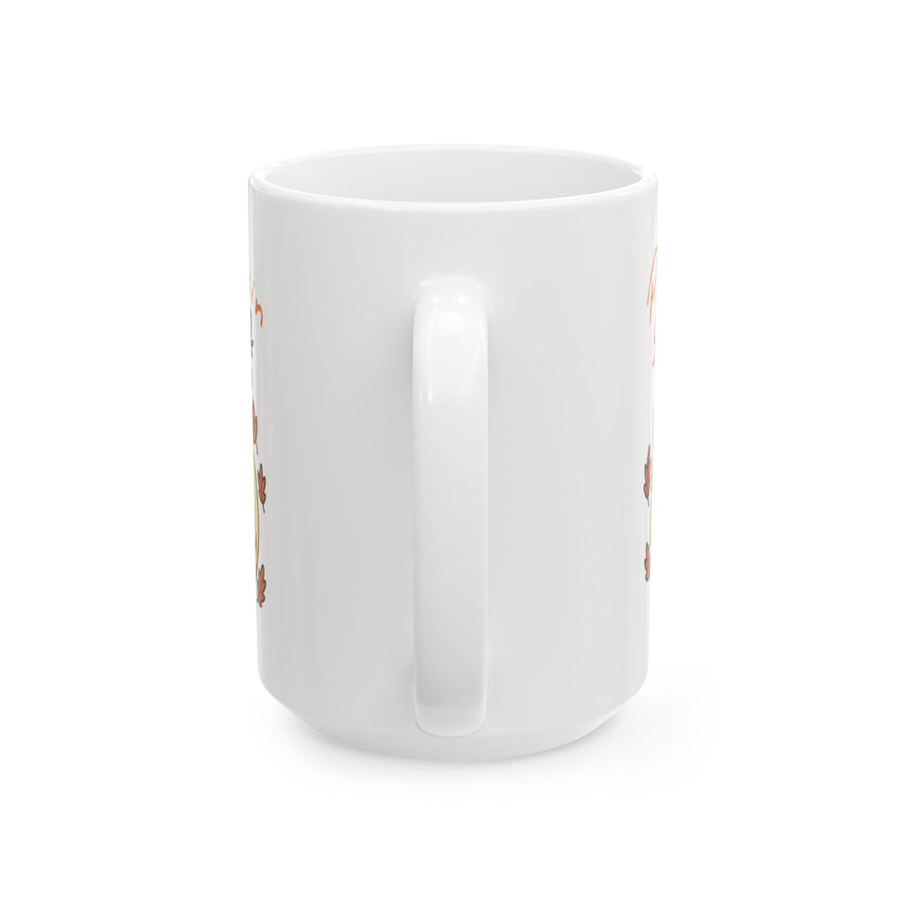 Pumpkin Spice Ceramic Mug (11oz, 15oz)