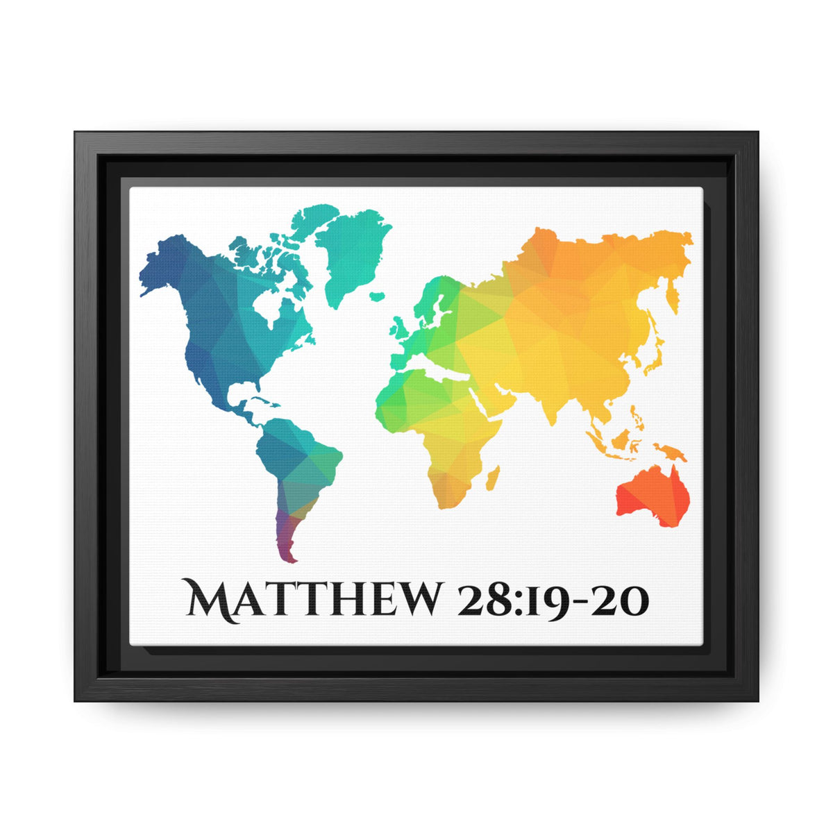 The Great Commission Wall Art (Matthew 28:19-20)