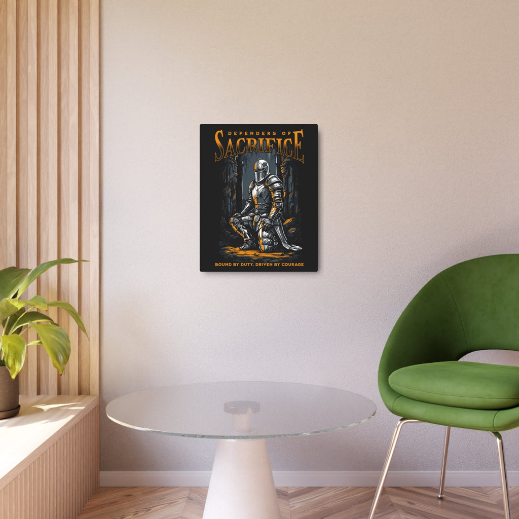 "Defenders of Sacrifice" Knight Wall Art