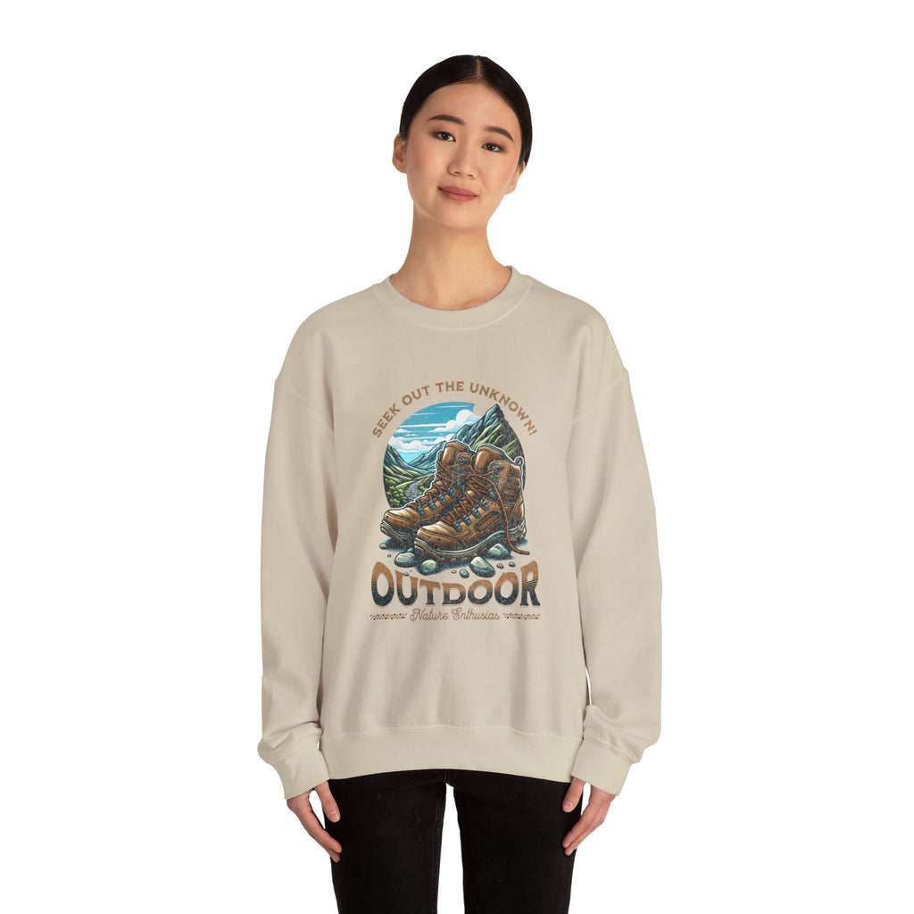 'Seek Out the Unknown' Crewneck