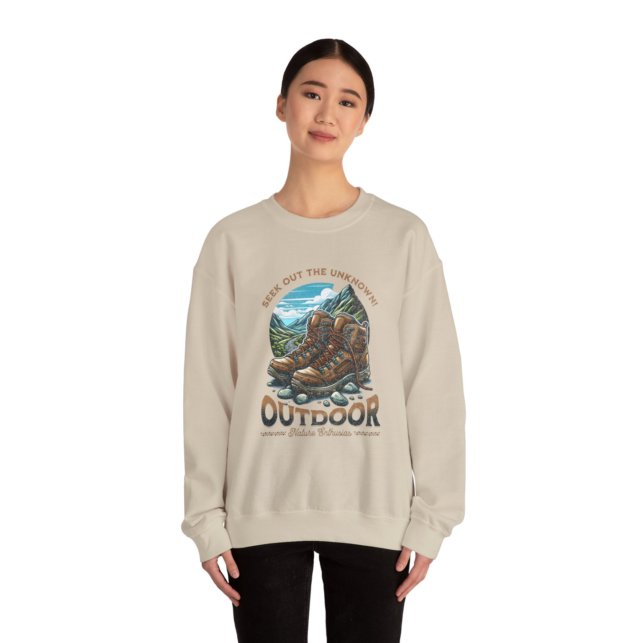 'Seek Out the Unknown' Crewneck