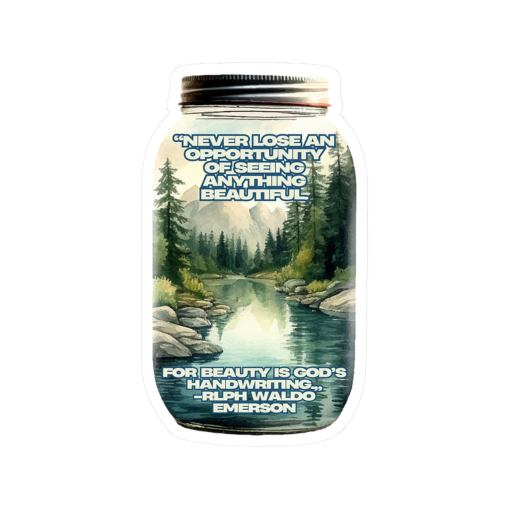Nature Mirror Sticker