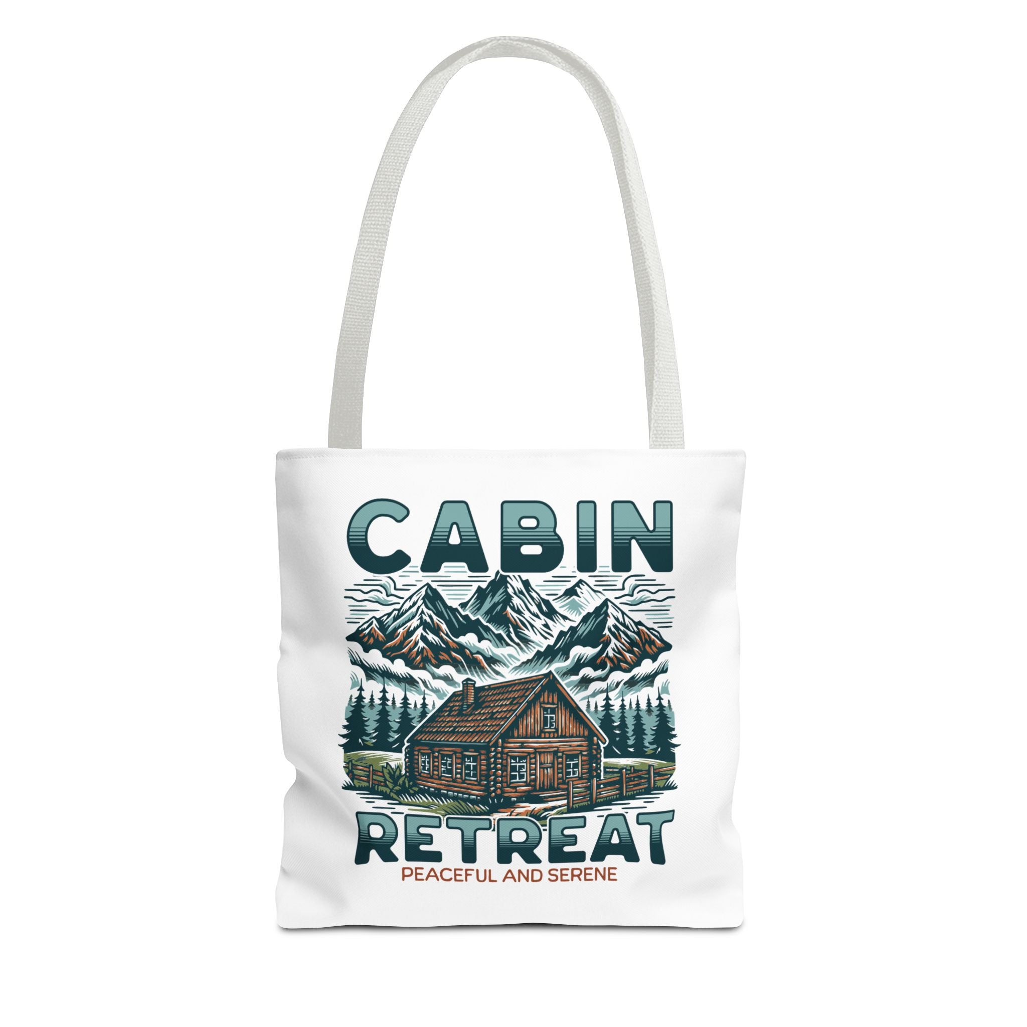 Cabin Retreat Tote Bag