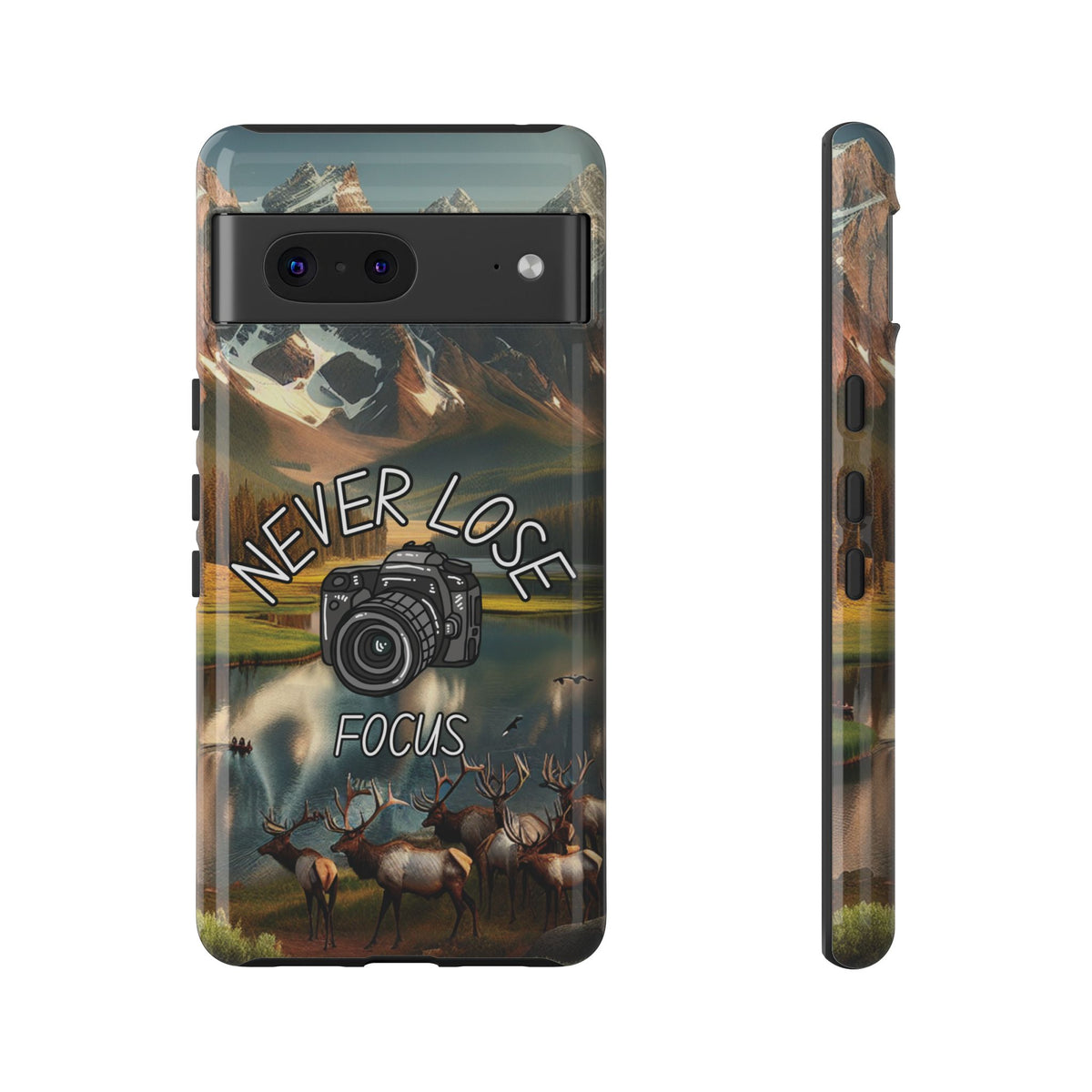 Never Lose Focus Phone Case
