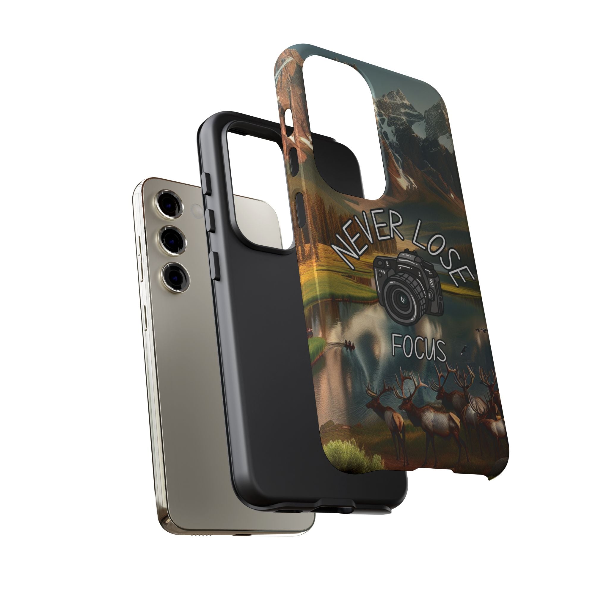 Never Lose Focus Phone Case