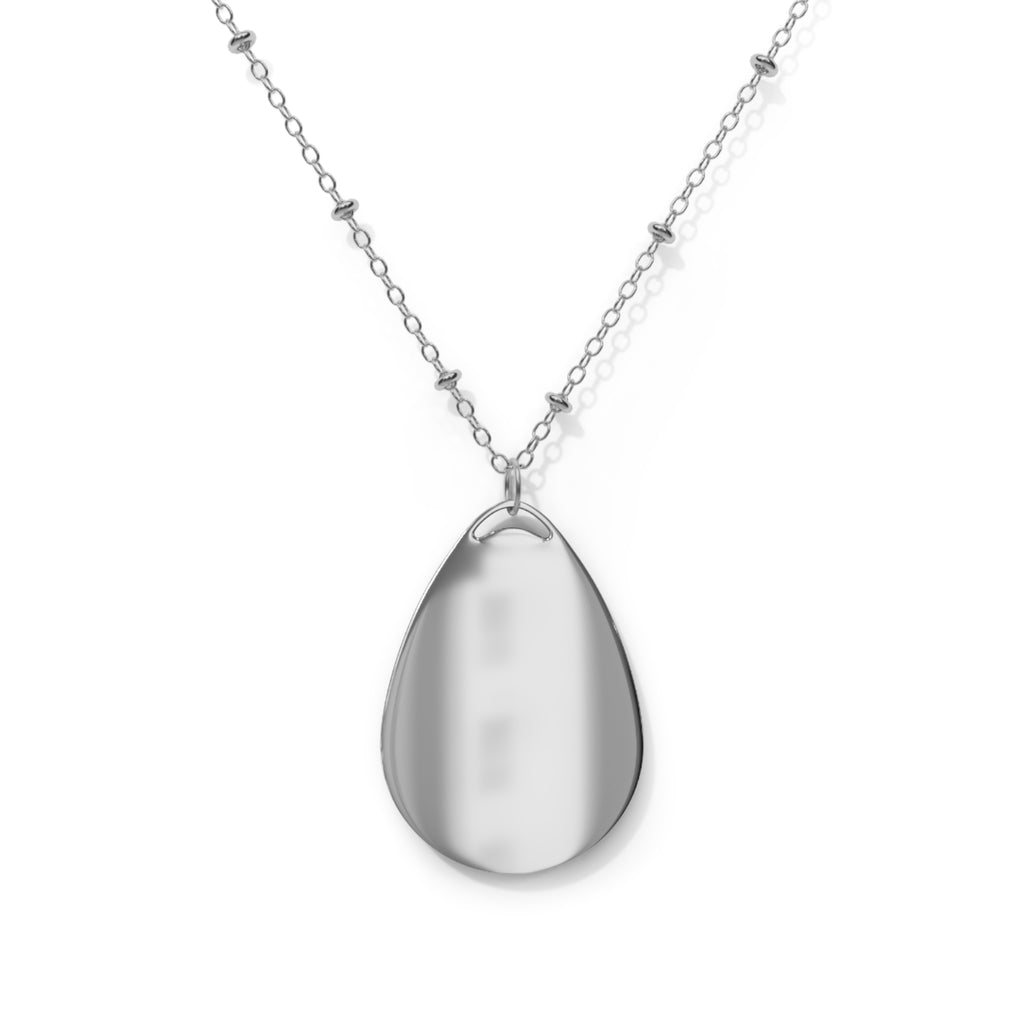 America Eagle Oval Necklace
